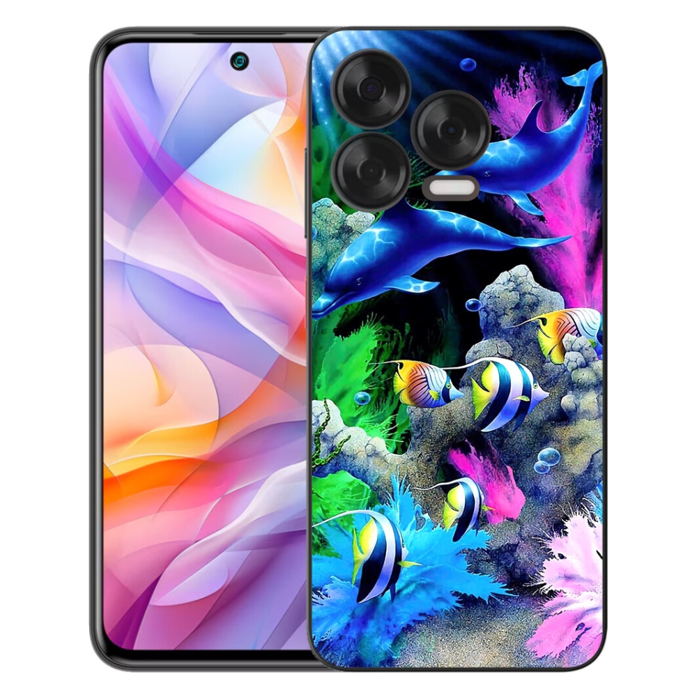 Gelový kryt mmCase na ZTE Blade V70 Vita - mořský svět