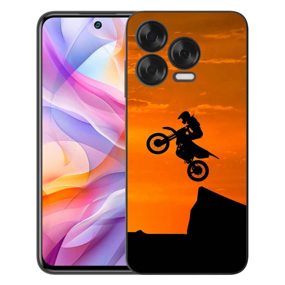 Gelový kryt mmCase na ZTE Blade V70 Vita - motocross