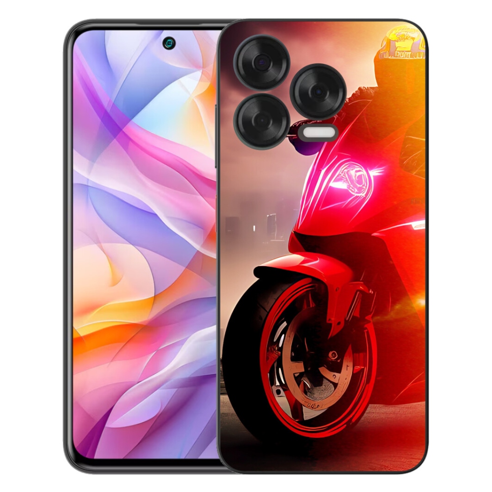 Gelový kryt mmCase na ZTE Blade V70 Vita - motorka