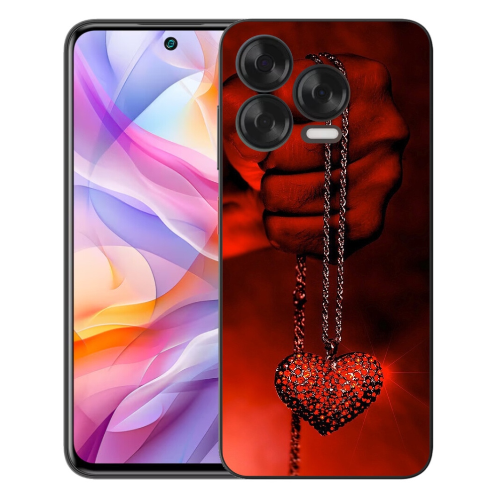 Gelový kryt mmCase na ZTE Blade V70 Vita - náhrdelník