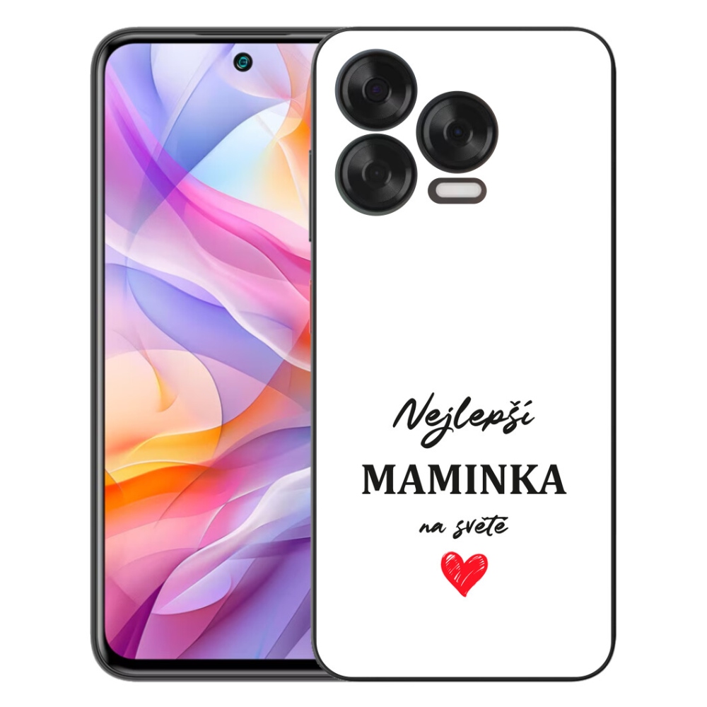 Gelový kryt mmCase na ZTE Blade V70 Vita - nejlepší maminka 1 bílé pozadí