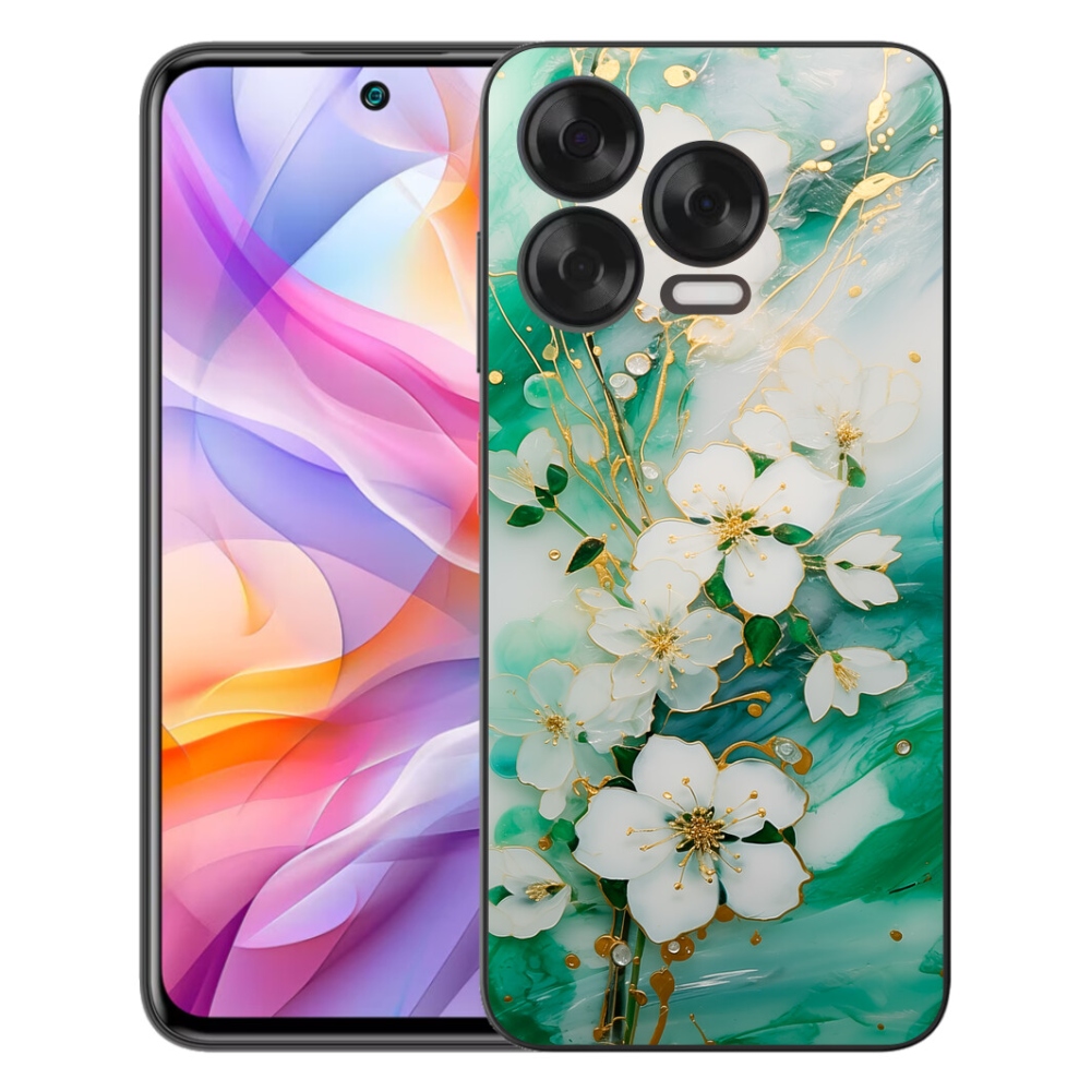 Gelový kryt mmCase na ZTE Blade V70 Vita - něžné květy