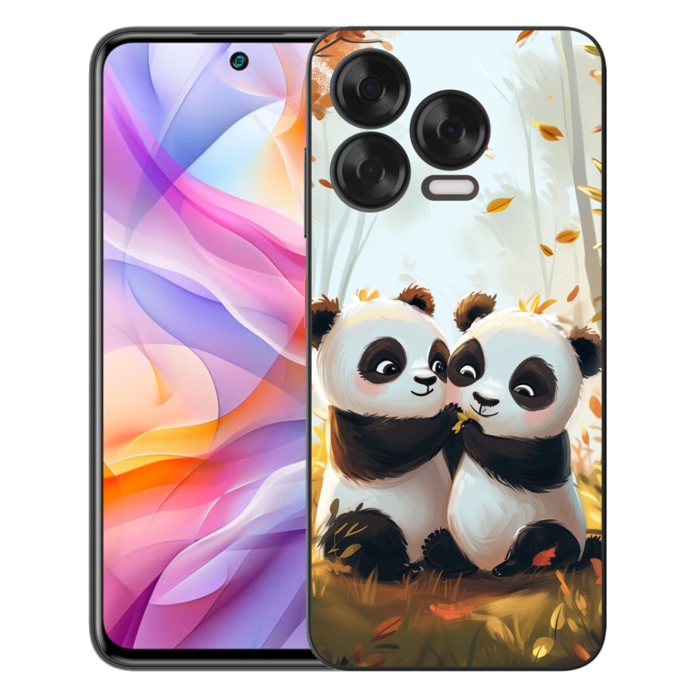 Gelový kryt mmCase na ZTE Blade V70 Vita - pandy