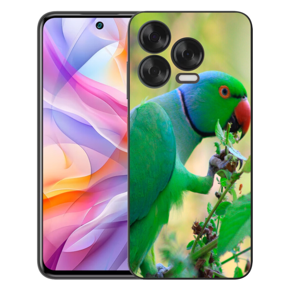 Gelový kryt mmCase na ZTE Blade V70 Vita - papoušek alexandr