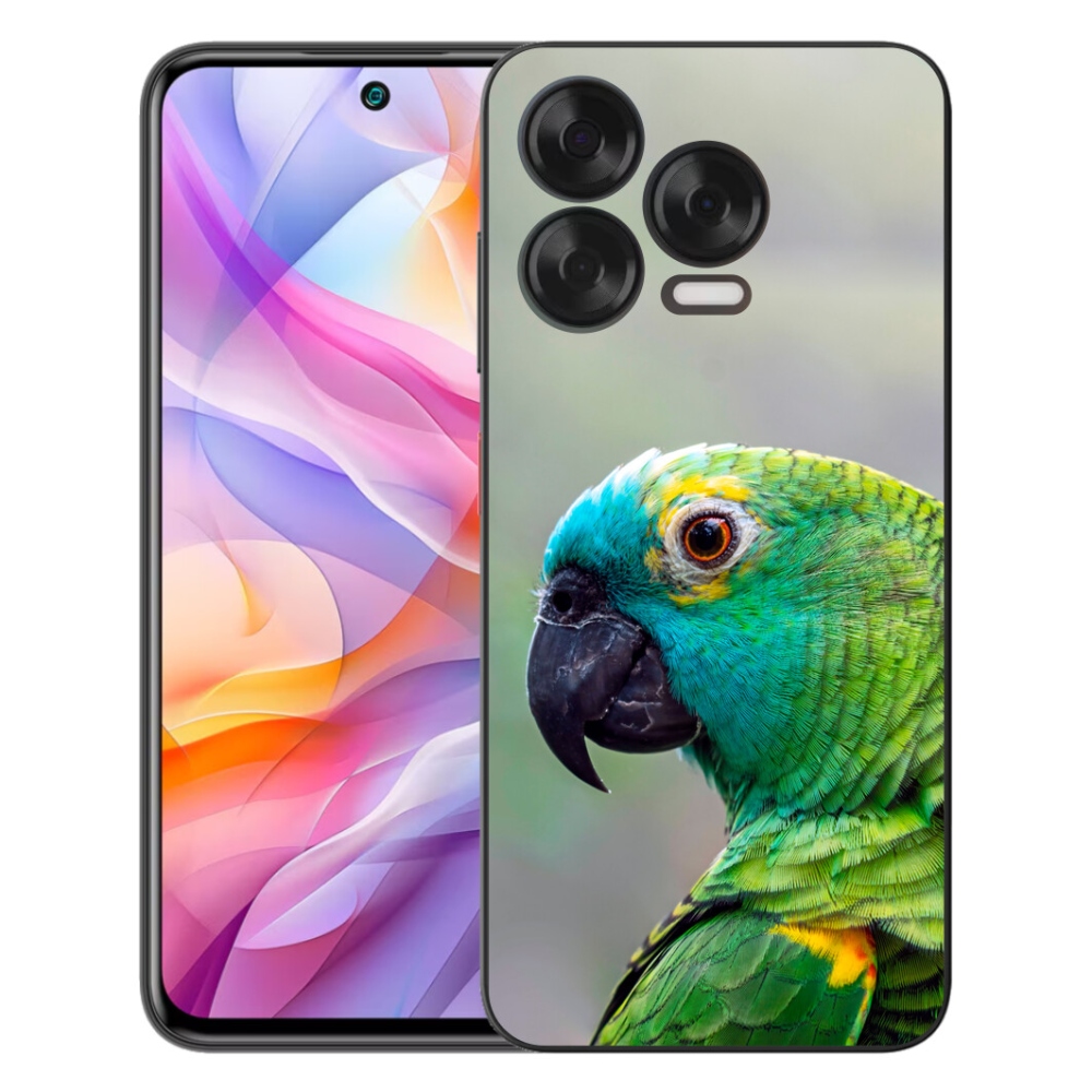 Gelový kryt mmCase na ZTE Blade V70 Vita - papoušek amazoňan