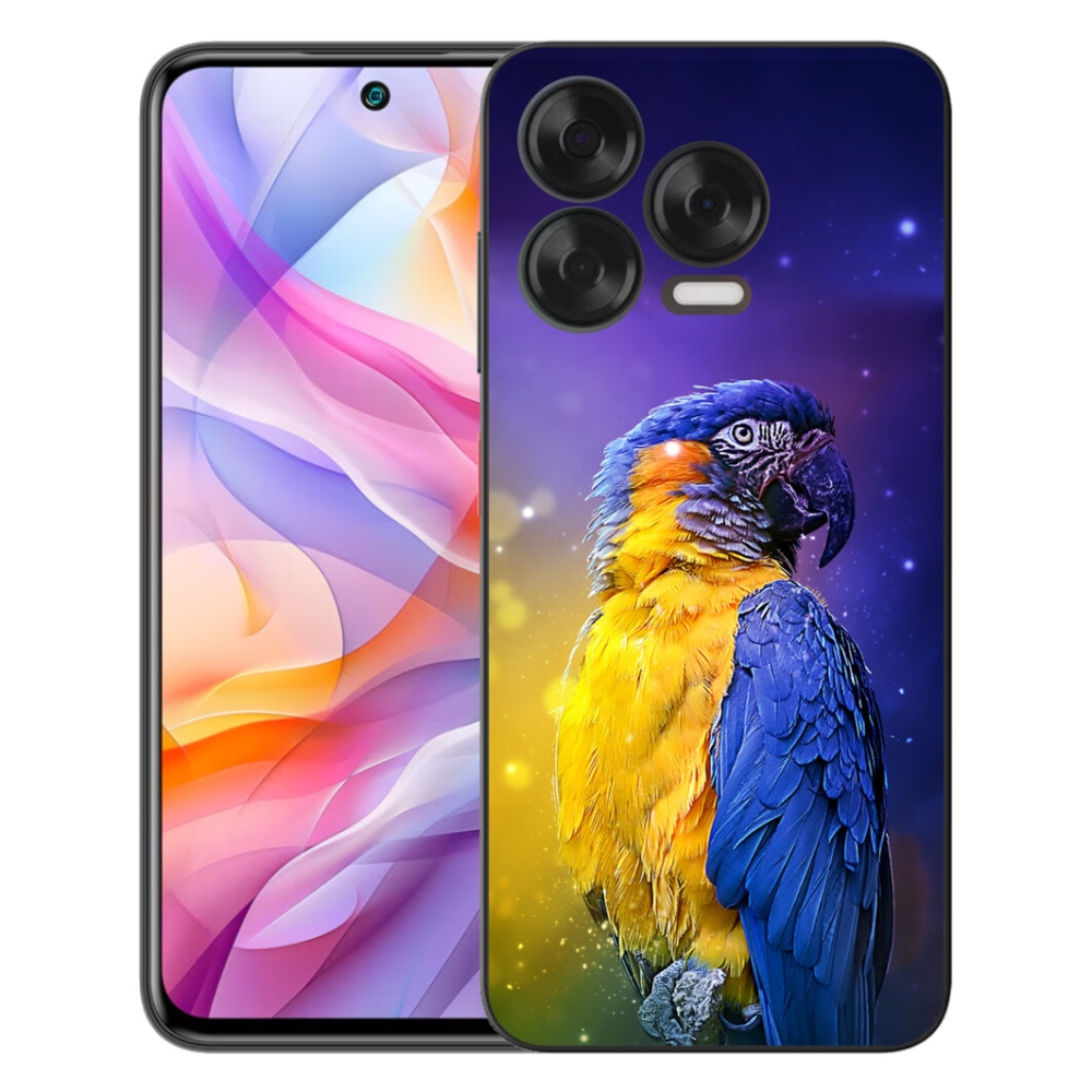 Gelový kryt mmCase na ZTE Blade V70 Vita - papoušek ara 1