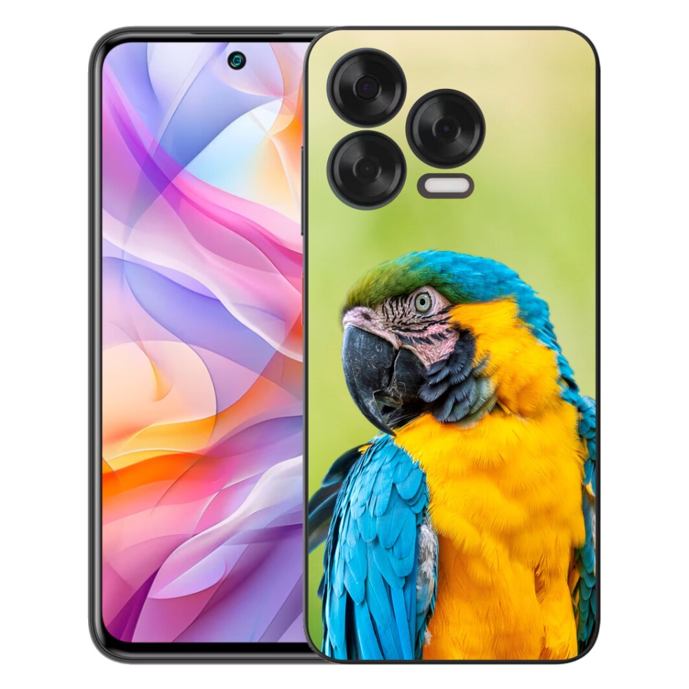 Gelový kryt mmCase na ZTE Blade V70 Vita - papoušek ara 2