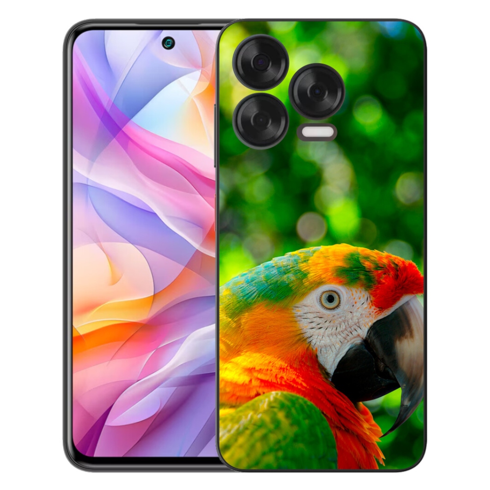 Gelový kryt mmCase na ZTE Blade V70 Vita - papoušek ara 3