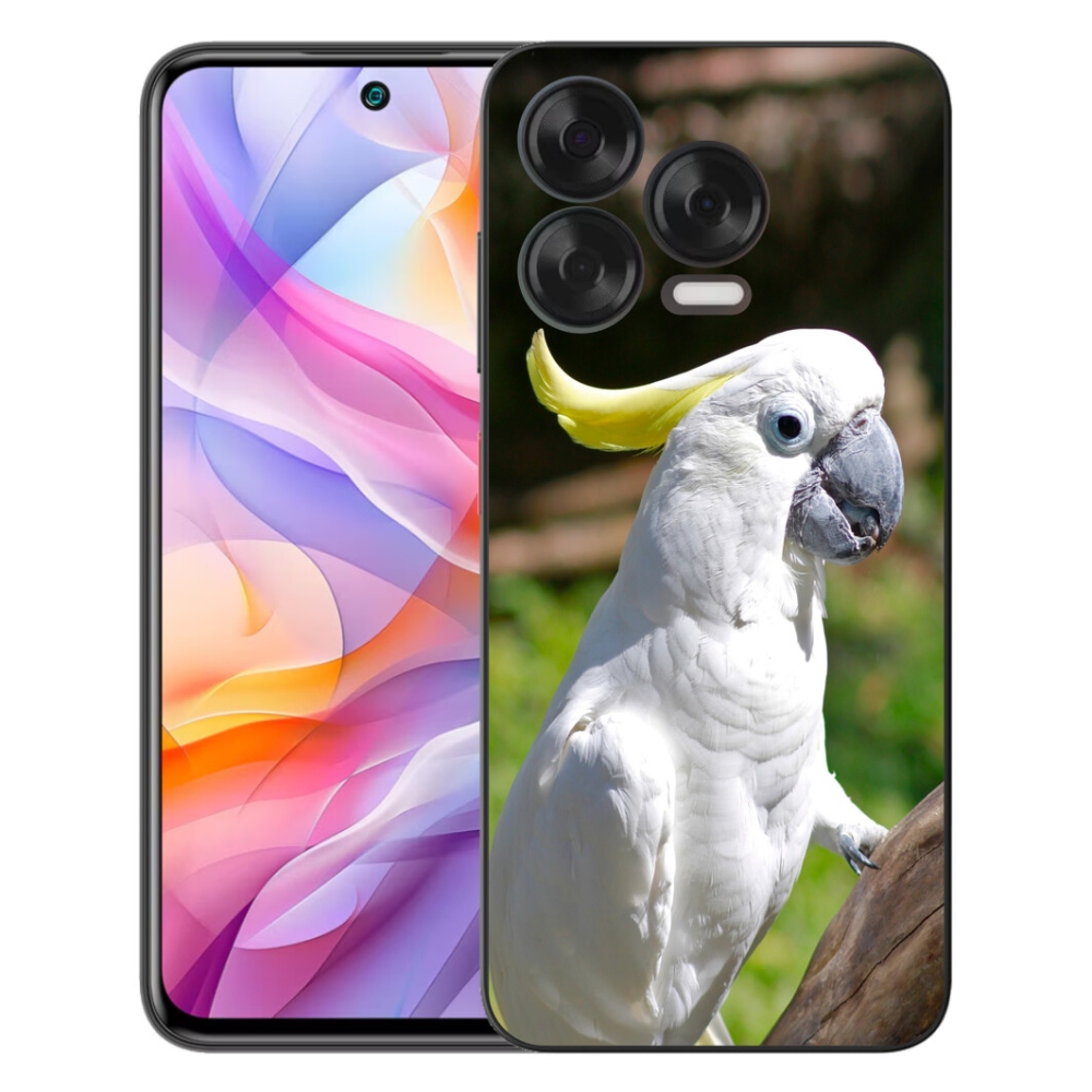 Gelový kryt mmCase na ZTE Blade V70 Vita - papoušek kakadu 2