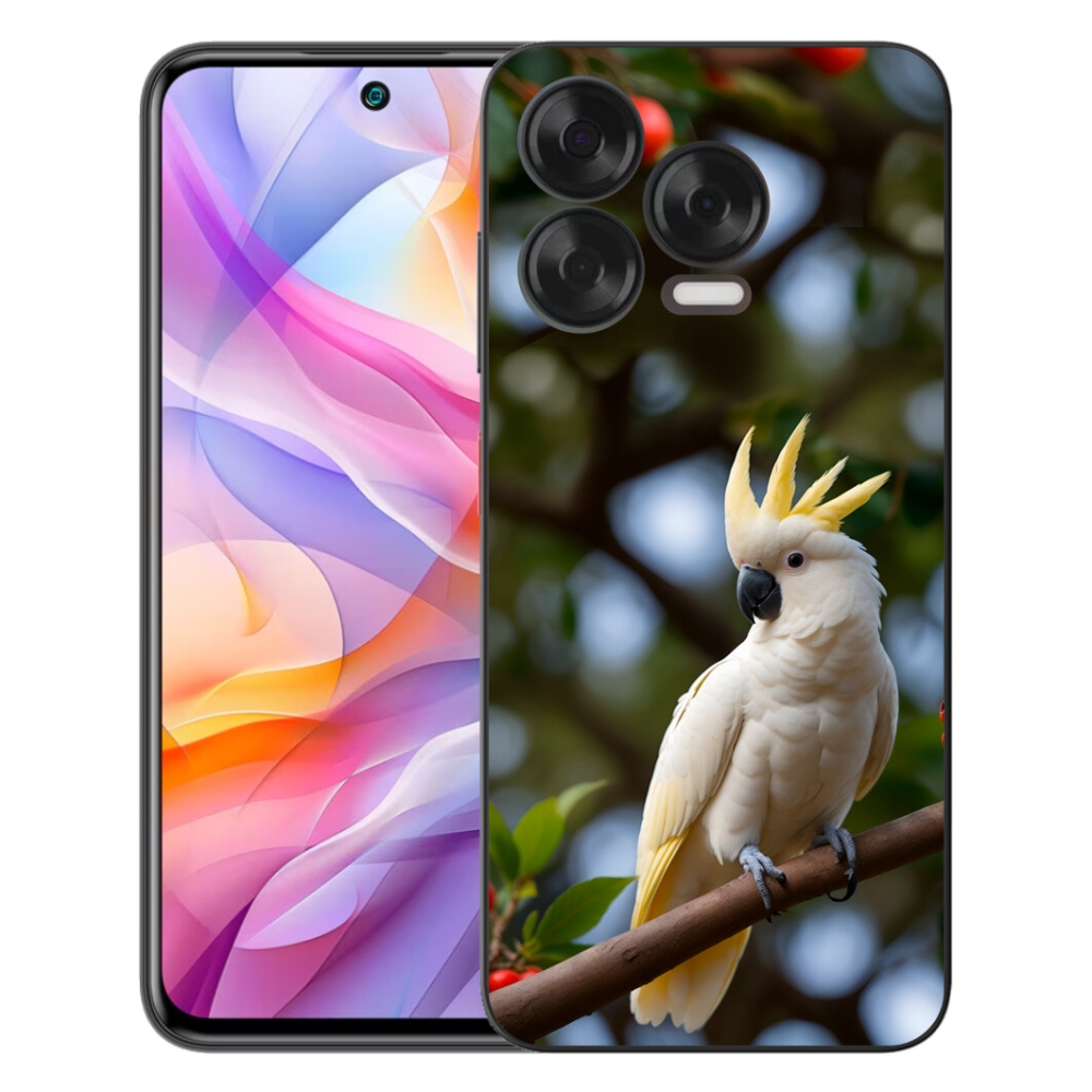 Gelový kryt mmCase na ZTE Blade V70 Vita - papoušek kakadu 3