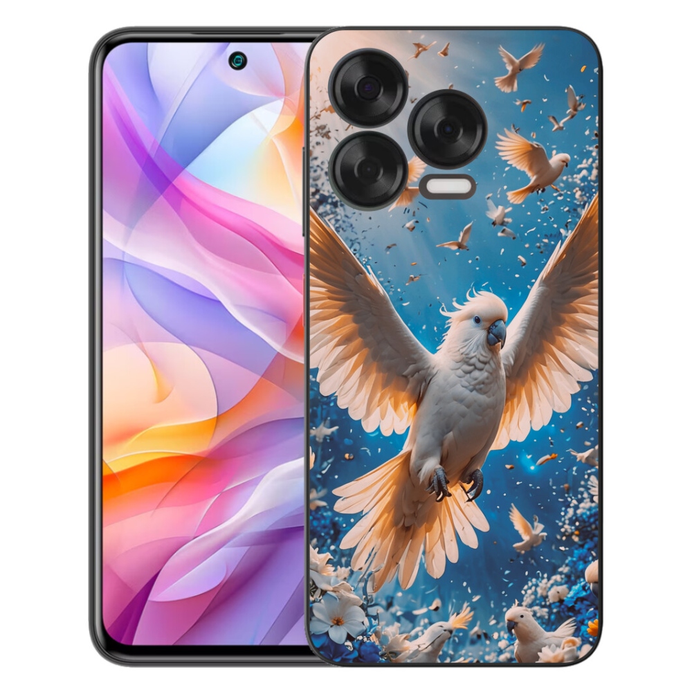 Gelový kryt mmCase na ZTE Blade V70 Vita - papoušek kakadu