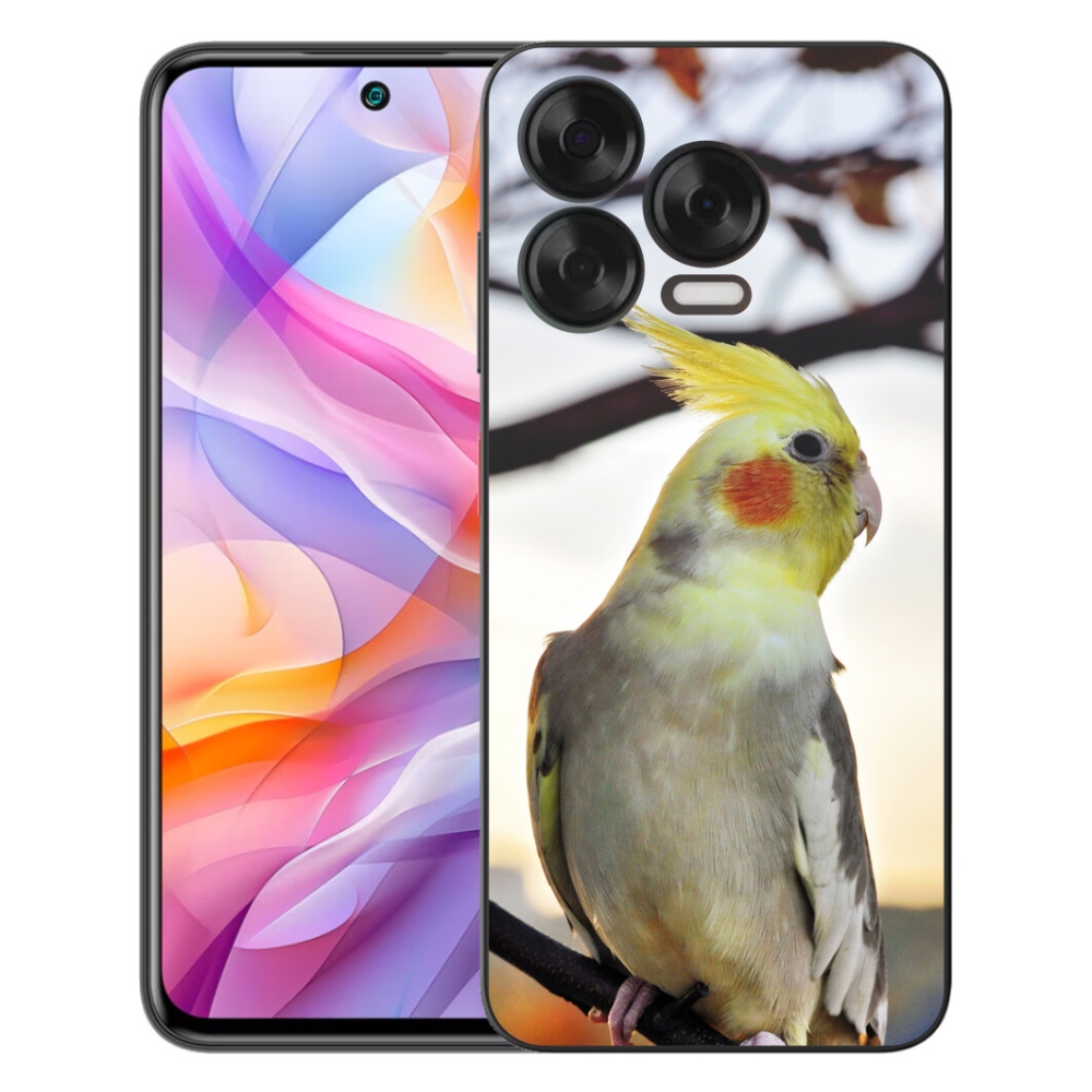 Gelový kryt mmCase na ZTE Blade V70 Vita - papoušek korela