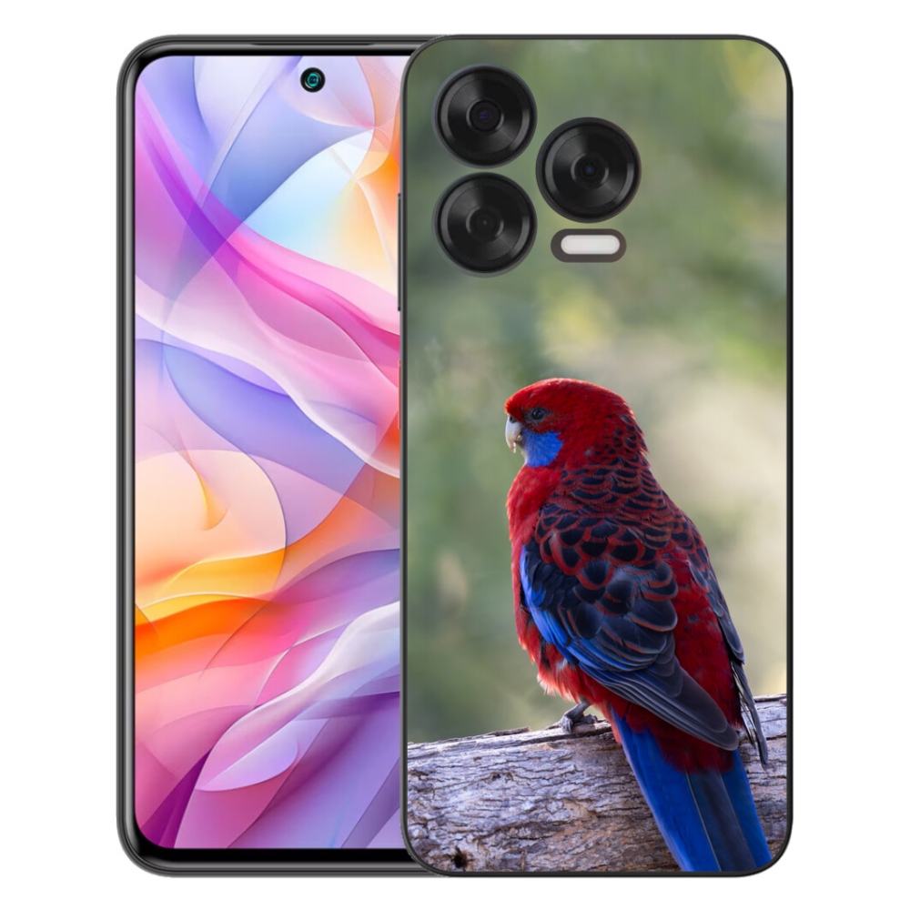 Gelový kryt mmCase na ZTE Blade V70 Vita - papoušek rosela