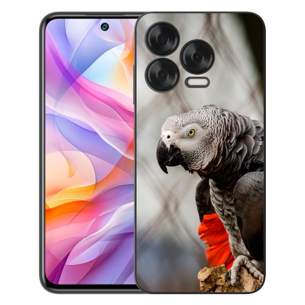 Gelový kryt mmCase na ZTE Blade V70 Vita - papoušek žako 3