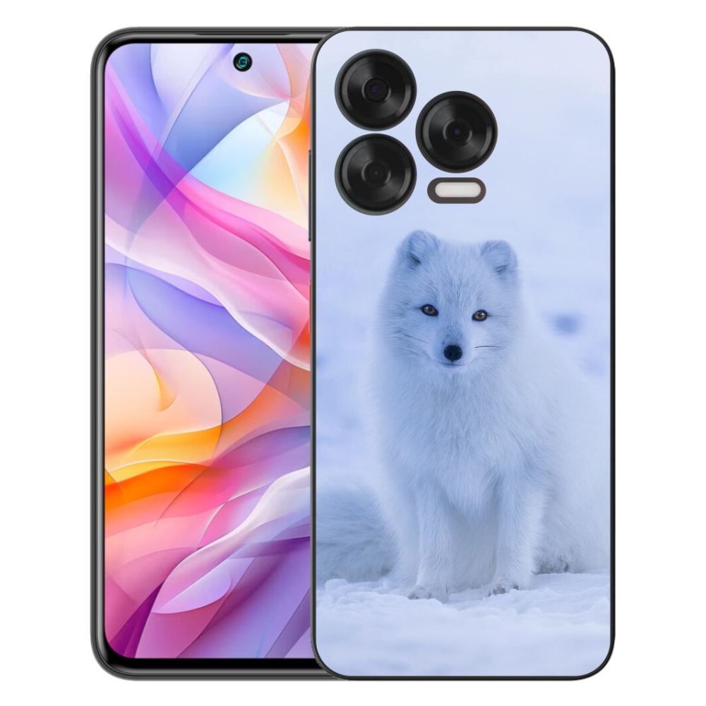 Gelový kryt mmCase na ZTE Blade V70 Vita - polární liška
