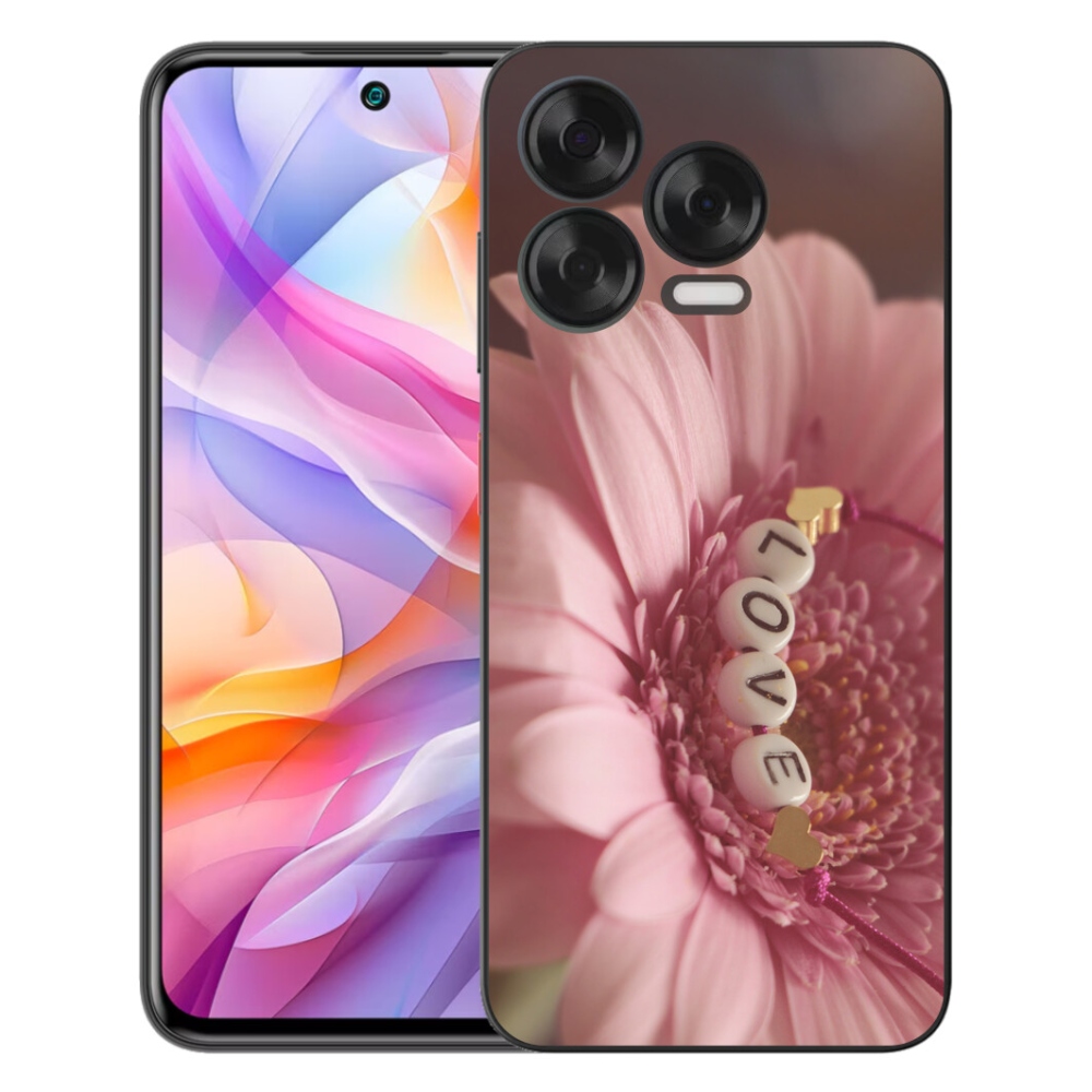 Gelový kryt mmCase na ZTE Blade V70 Vita - přívěsek love