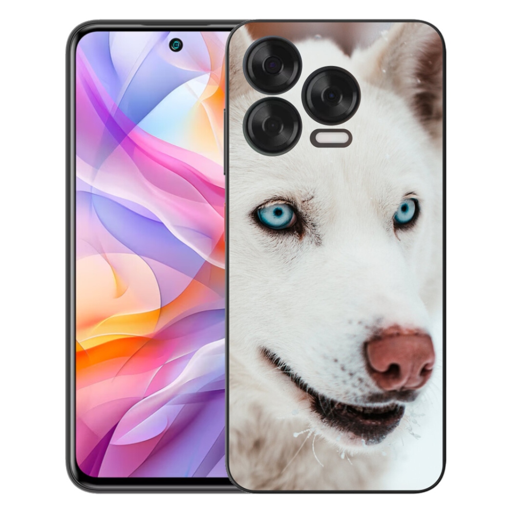 Gelový kryt mmCase na ZTE Blade V70 Vita - psí pohled