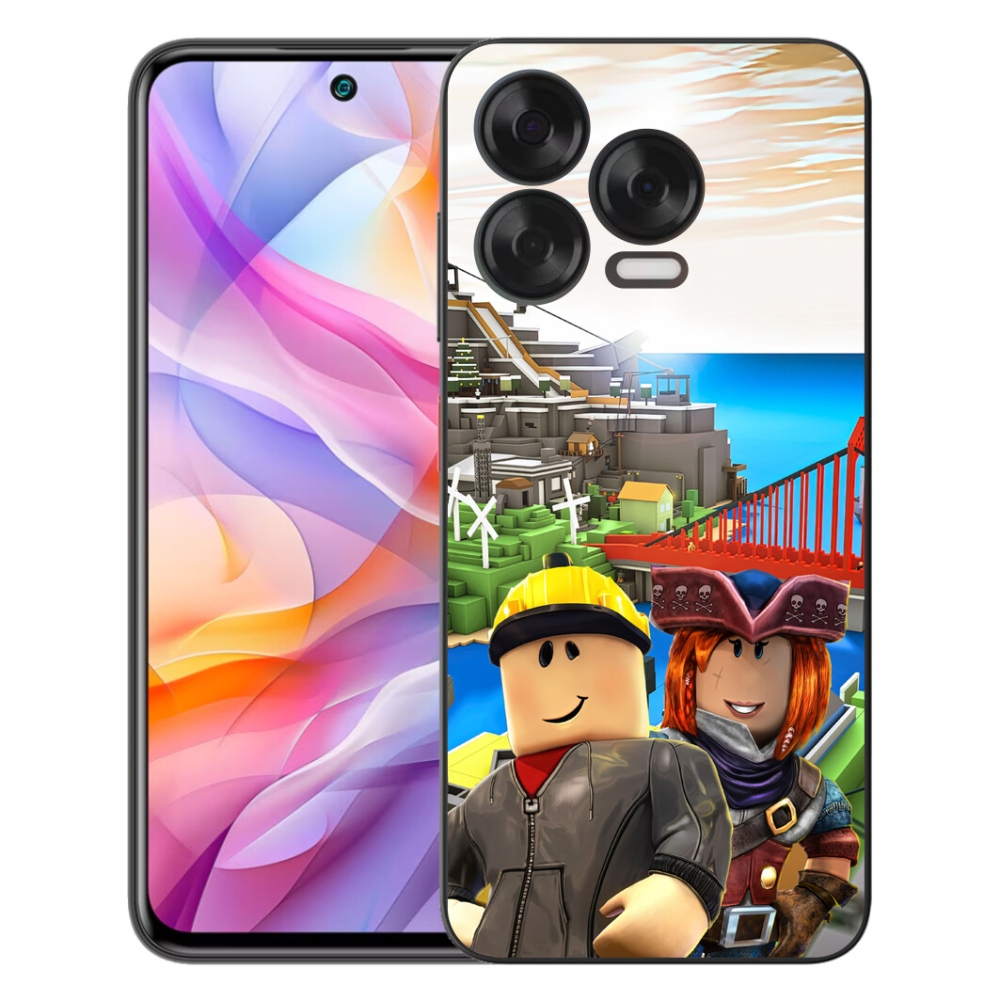 Gelový kryt mmCase na ZTE Blade V70 Vita - roblox 1
