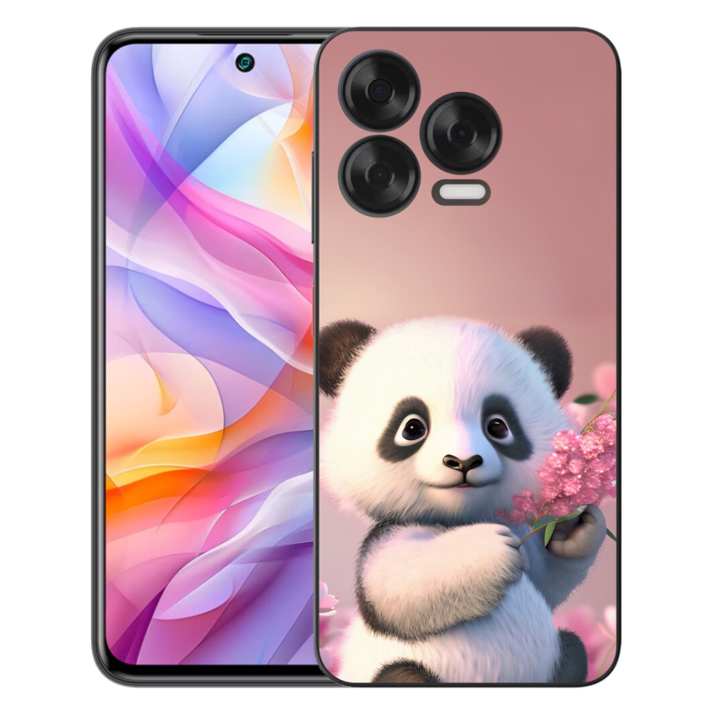 Gelový kryt mmCase na ZTE Blade V70 Vita - roztomilá panda