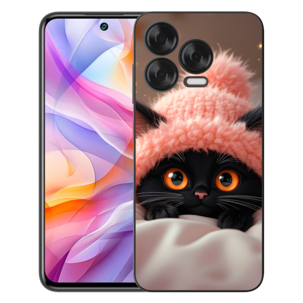 Gelový kryt mmCase na ZTE Blade V70 Vita - roztomilé kotě 7