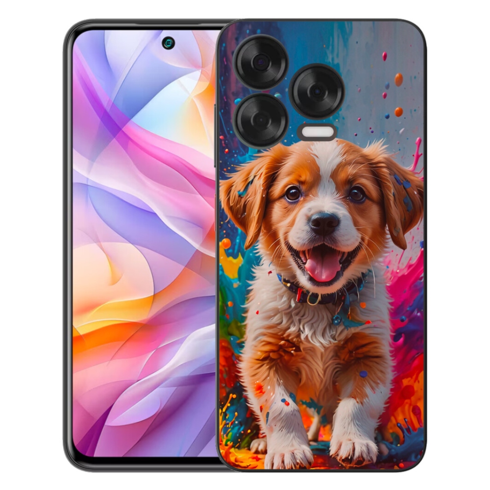 Gelový kryt mmCase na ZTE Blade V70 Vita - roztomilé štěně 3