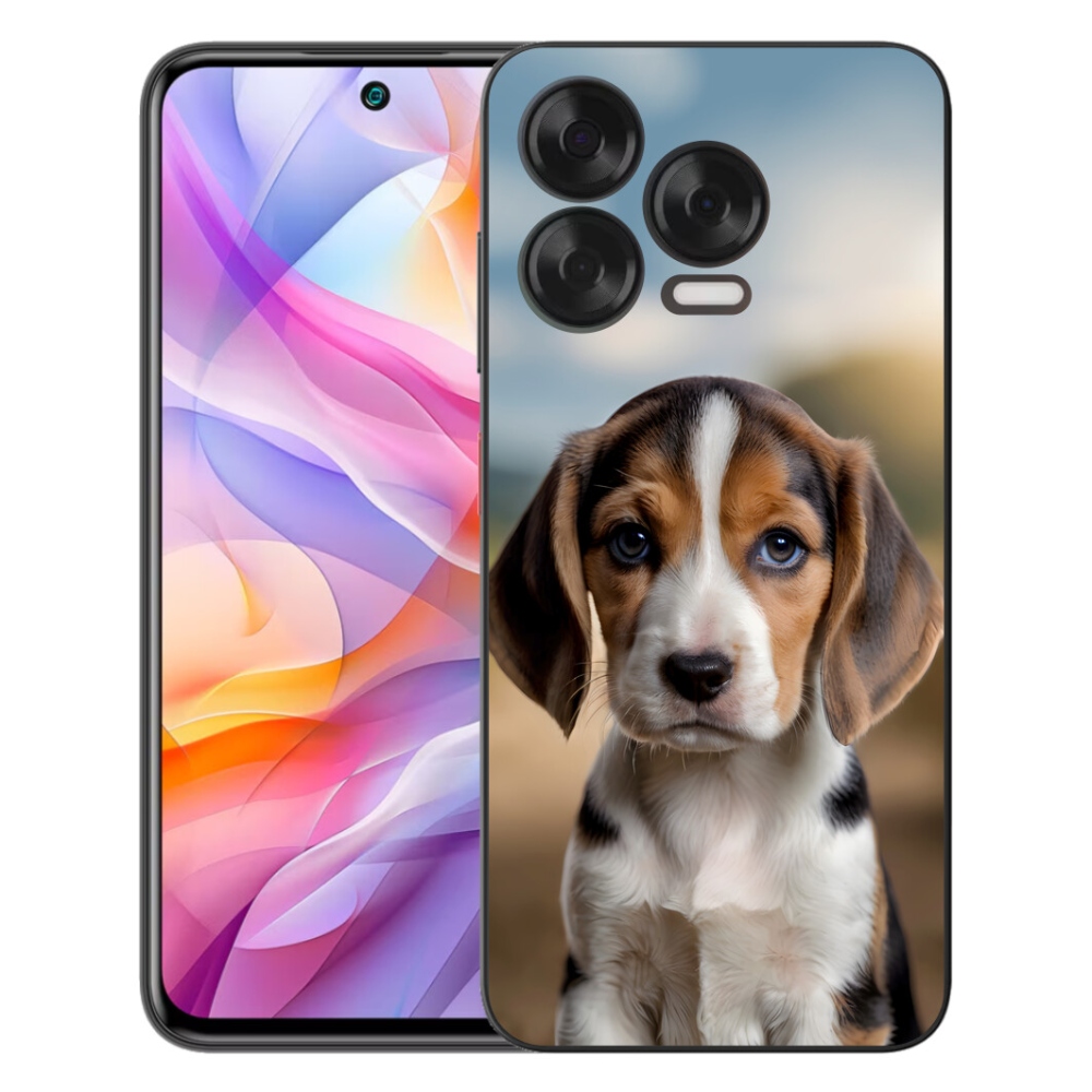 Gelový kryt mmCase na ZTE Blade V70 Vita - roztomilý bígl