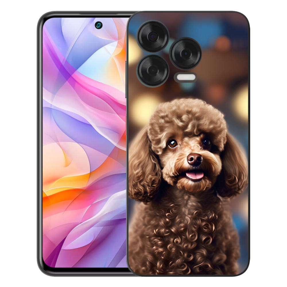 Gelový kryt mmCase na ZTE Blade V70 Vita - roztomilý pudl