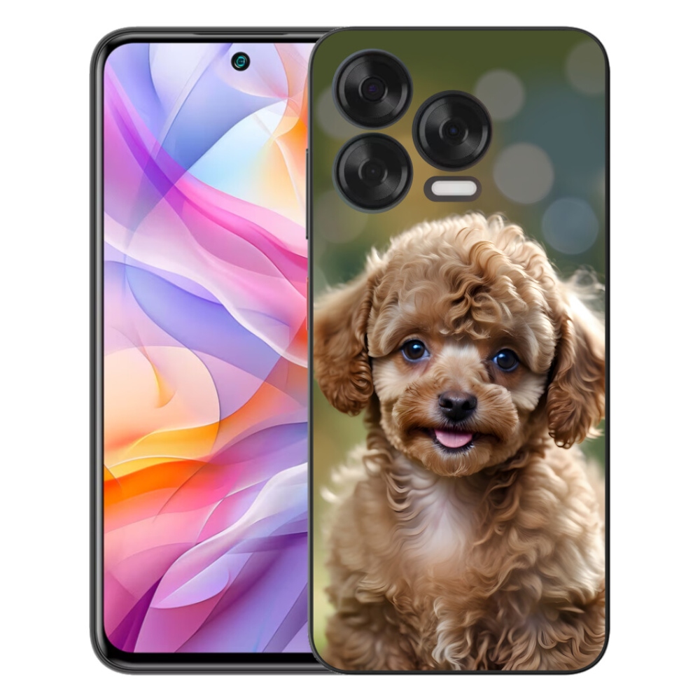 Gelový kryt mmCase na ZTE Blade V70 Vita - roztomilý pudl