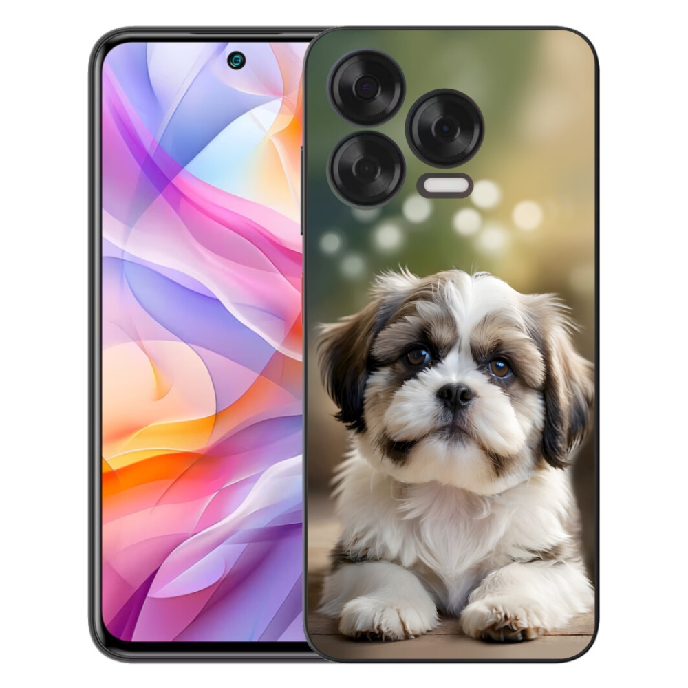 Gelový kryt mmCase na ZTE Blade V70 Vita - roztomilý shih-tzu
