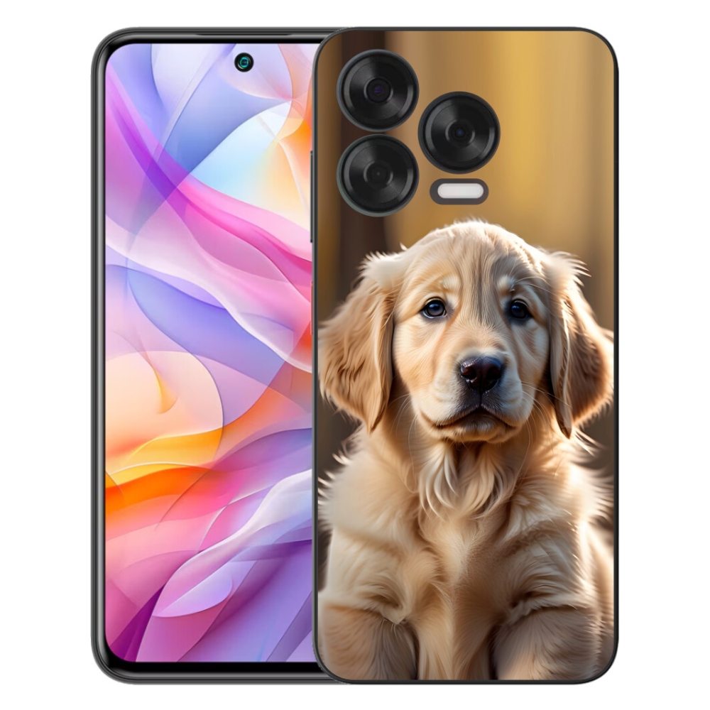 Gelový kryt mmCase na ZTE Blade V70 Vita - roztomilý zlatý retrívr