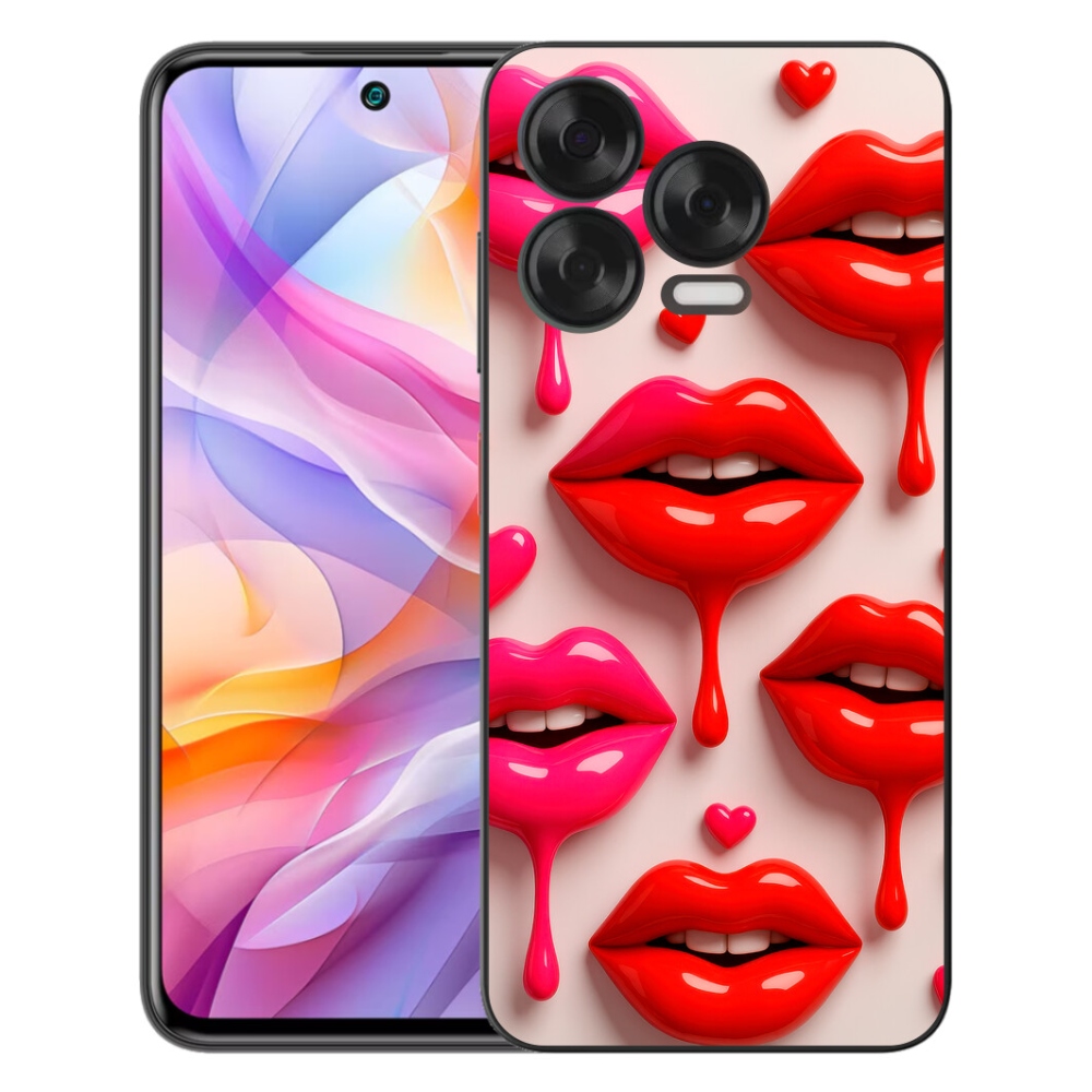 Gelový kryt mmCase na ZTE Blade V70 Vita - rty 2