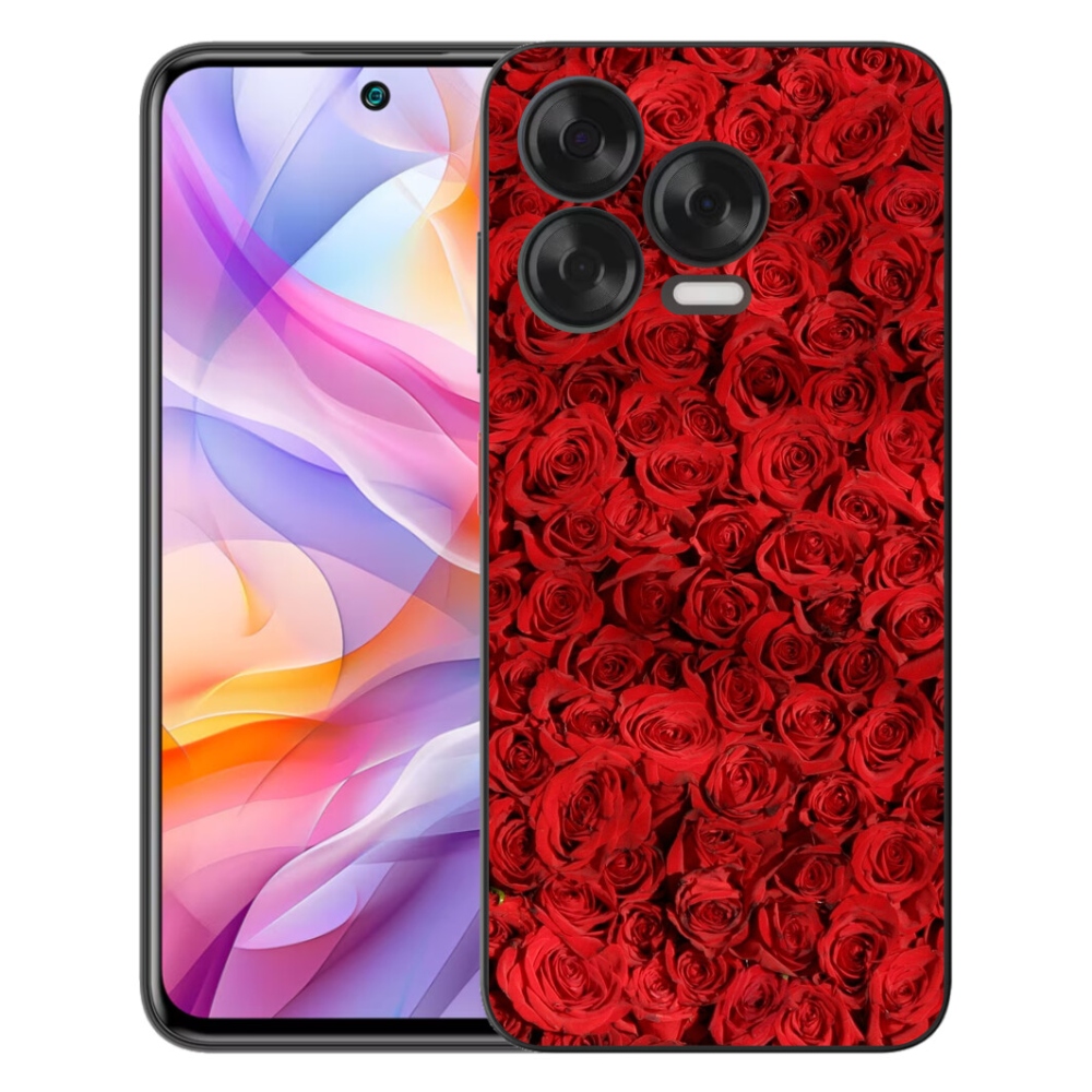 Gelový kryt mmCase na ZTE Blade V70 Vita - růže