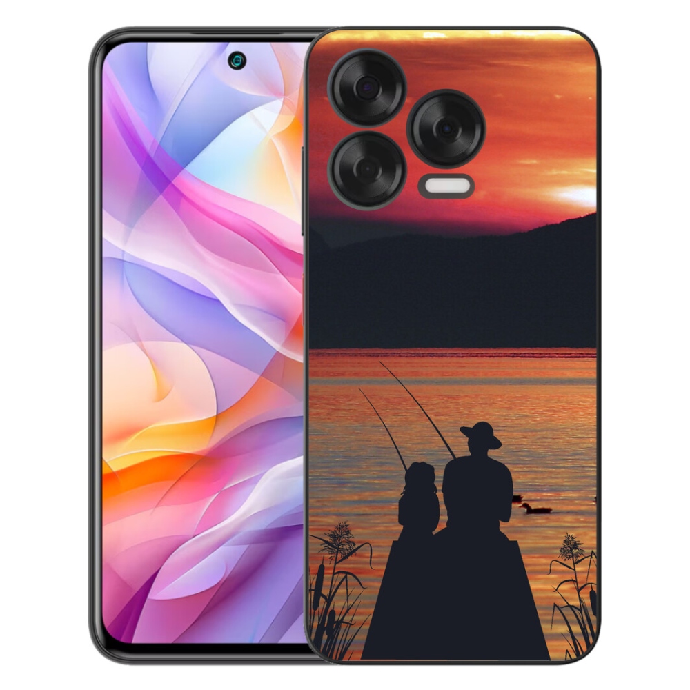 Gelový kryt mmCase na ZTE Blade V70 Vita - rybaření 3