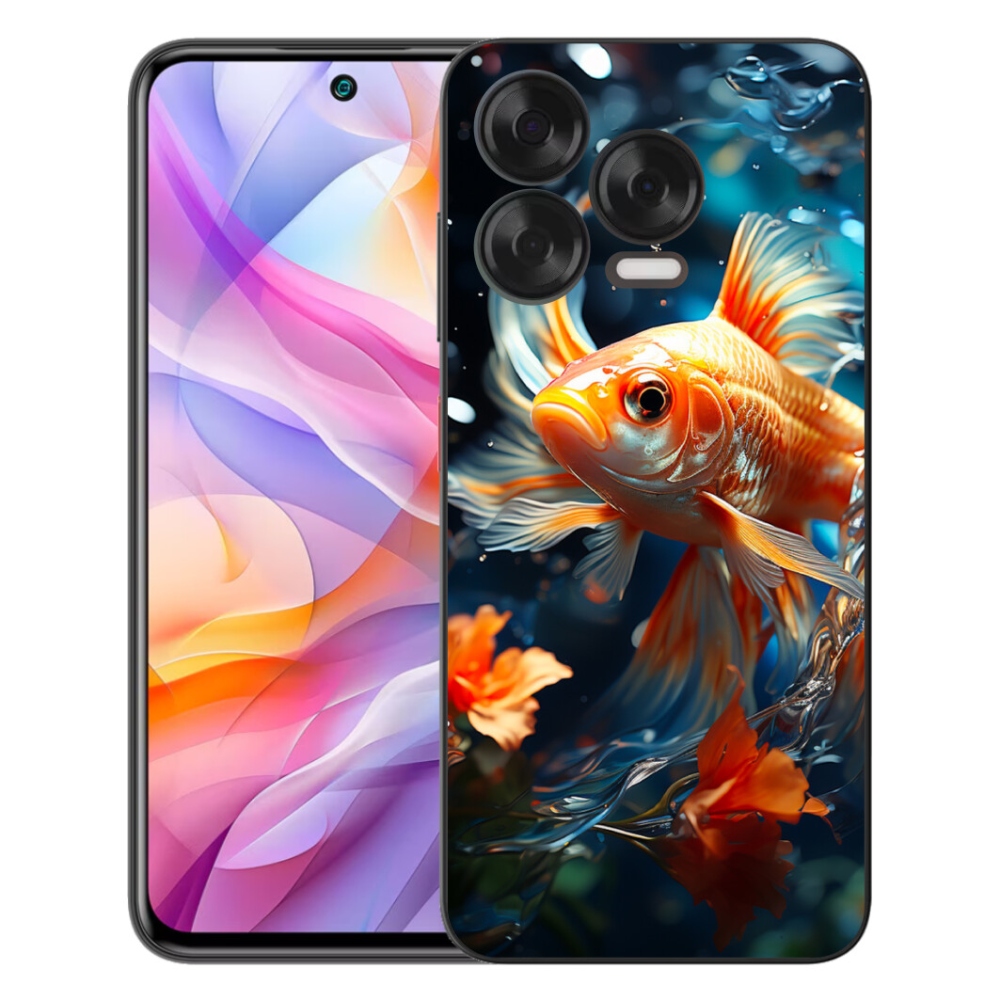 Gelový kryt mmCase na ZTE Blade V70 Vita - rybka