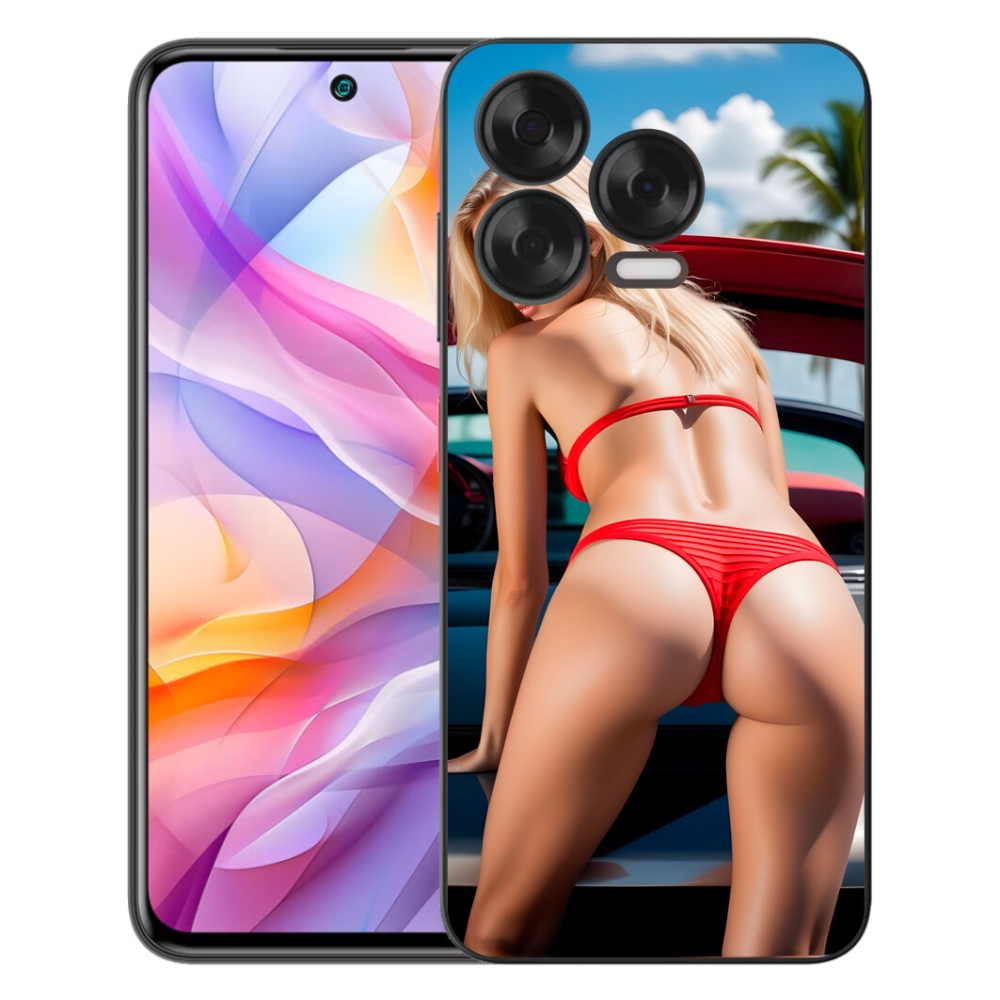 Gelový kryt mmCase na ZTE Blade V70 Vita - sexy žena 2
