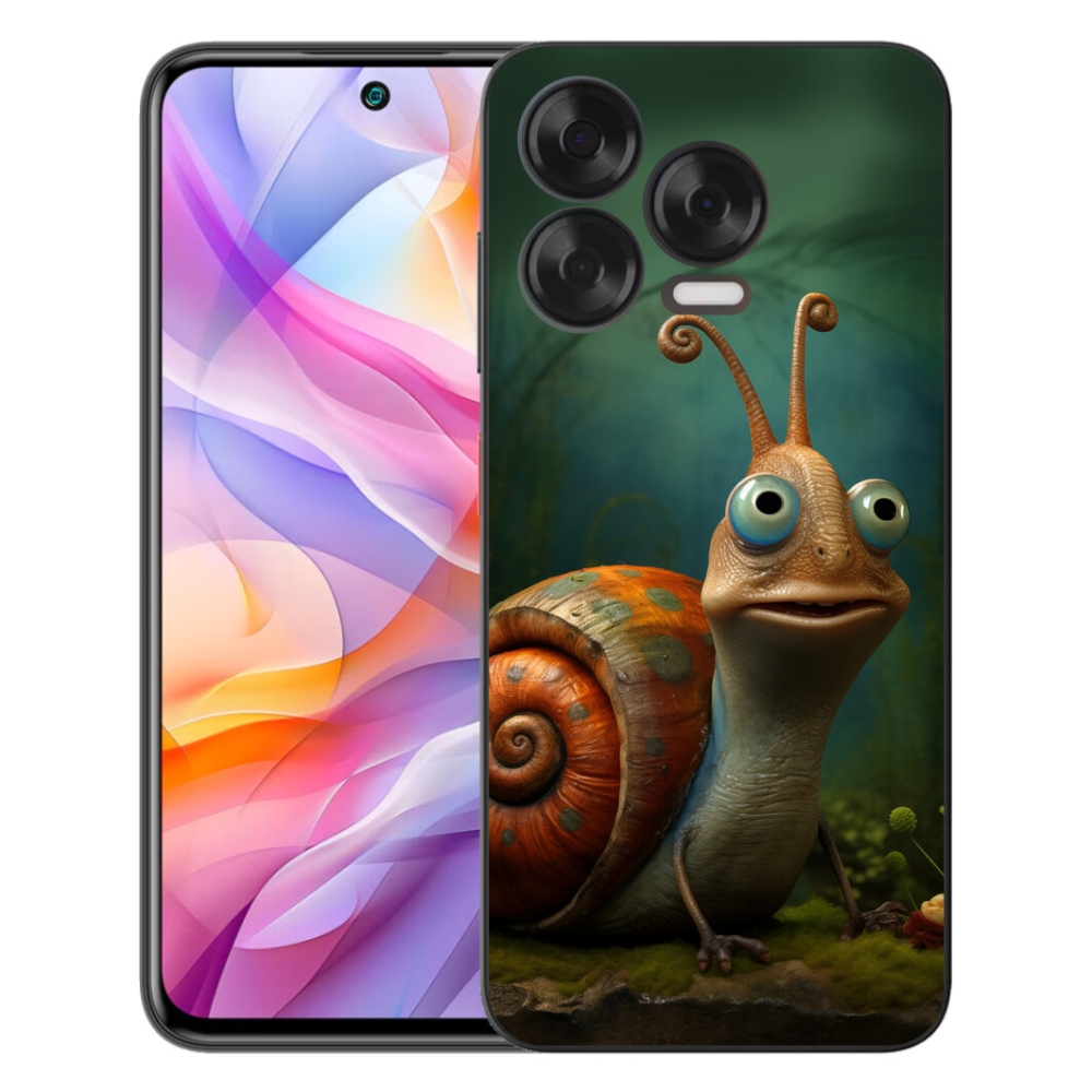 Gelový kryt mmCase na ZTE Blade V70 Vita - šnek