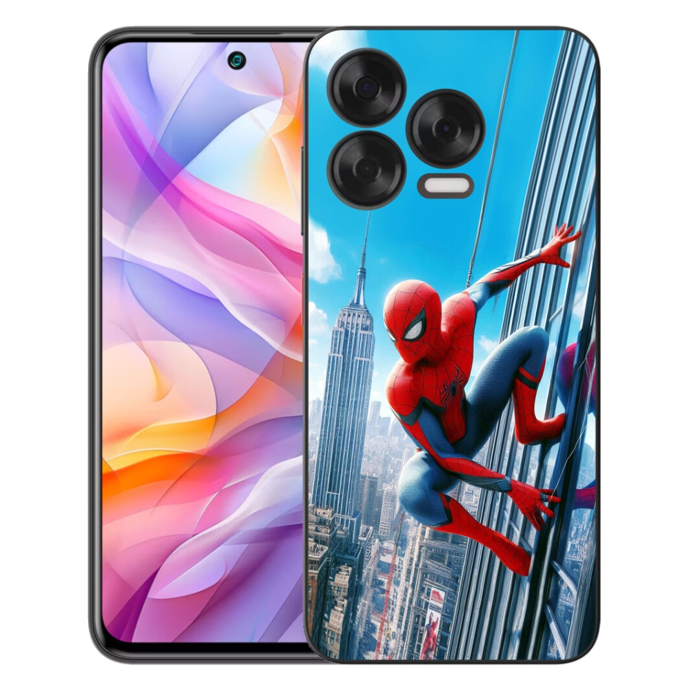 Gelový kryt mmCase na ZTE Blade V70 Vita - spiderman