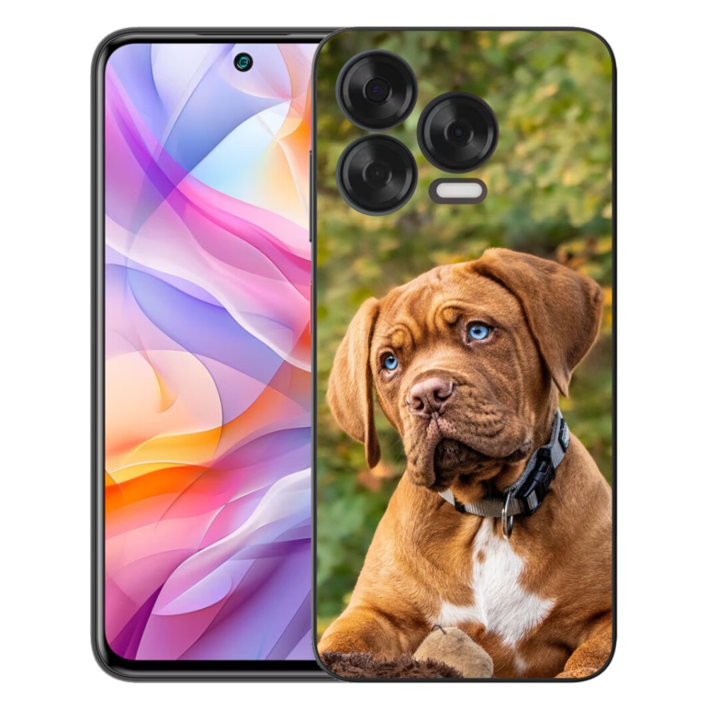 Gelový kryt mmCase na ZTE Blade V70 Vita - štěně 