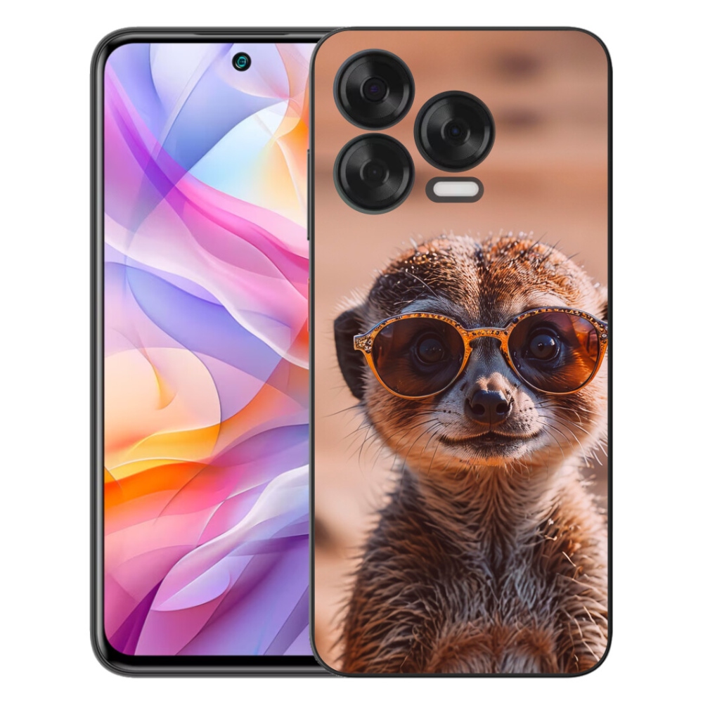 Gelový kryt mmCase na ZTE Blade V70 Vita - stylová surikata