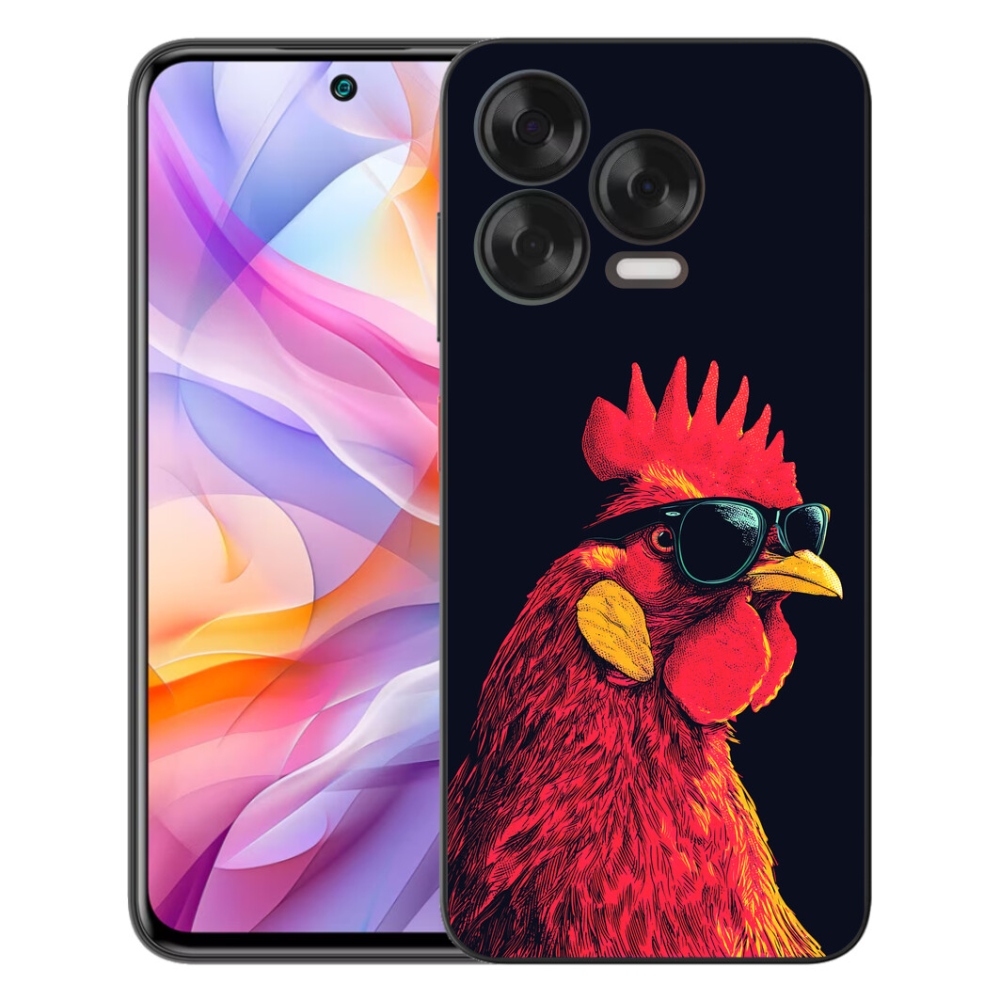 Gelový kryt mmCase na ZTE Blade V70 Vita - stylový kohout
