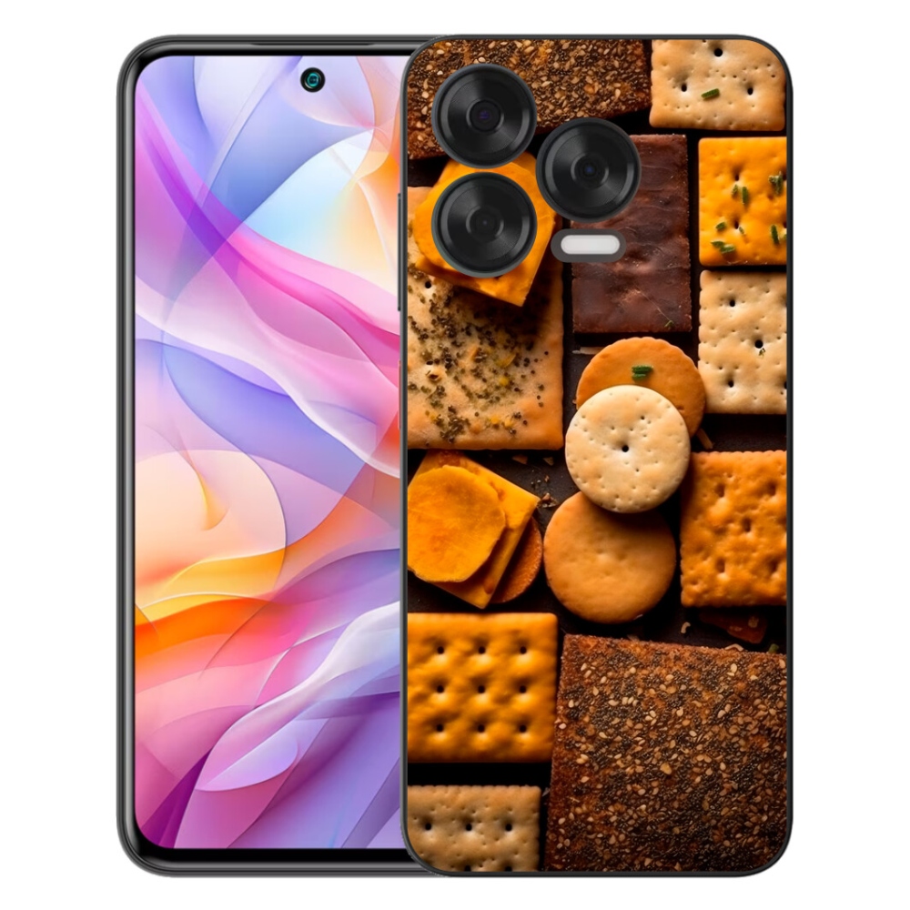 Gelový kryt mmCase na ZTE Blade V70 Vita - sušenky
