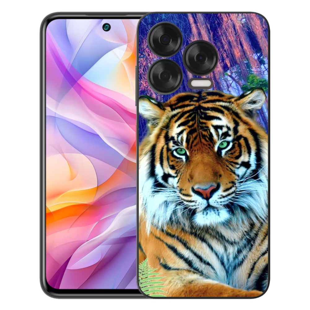 Gelový kryt mmCase na ZTE Blade V70 Vita - tygr