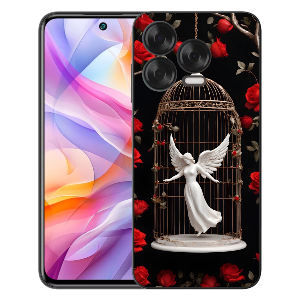 Gelový kryt mmCase na ZTE Blade V70 Vita - uvězněný anděl