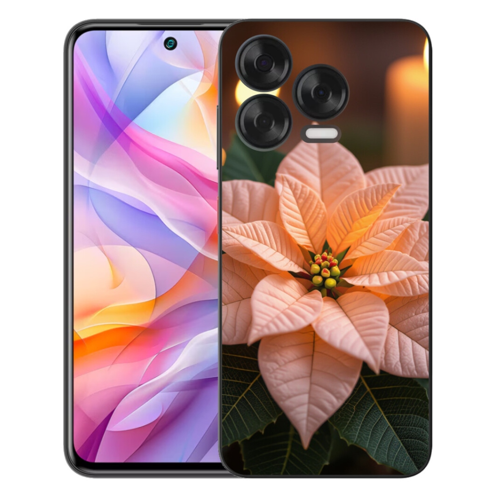 Gelový kryt mmCase na ZTE Blade V70 Vita - vánoční hvězda