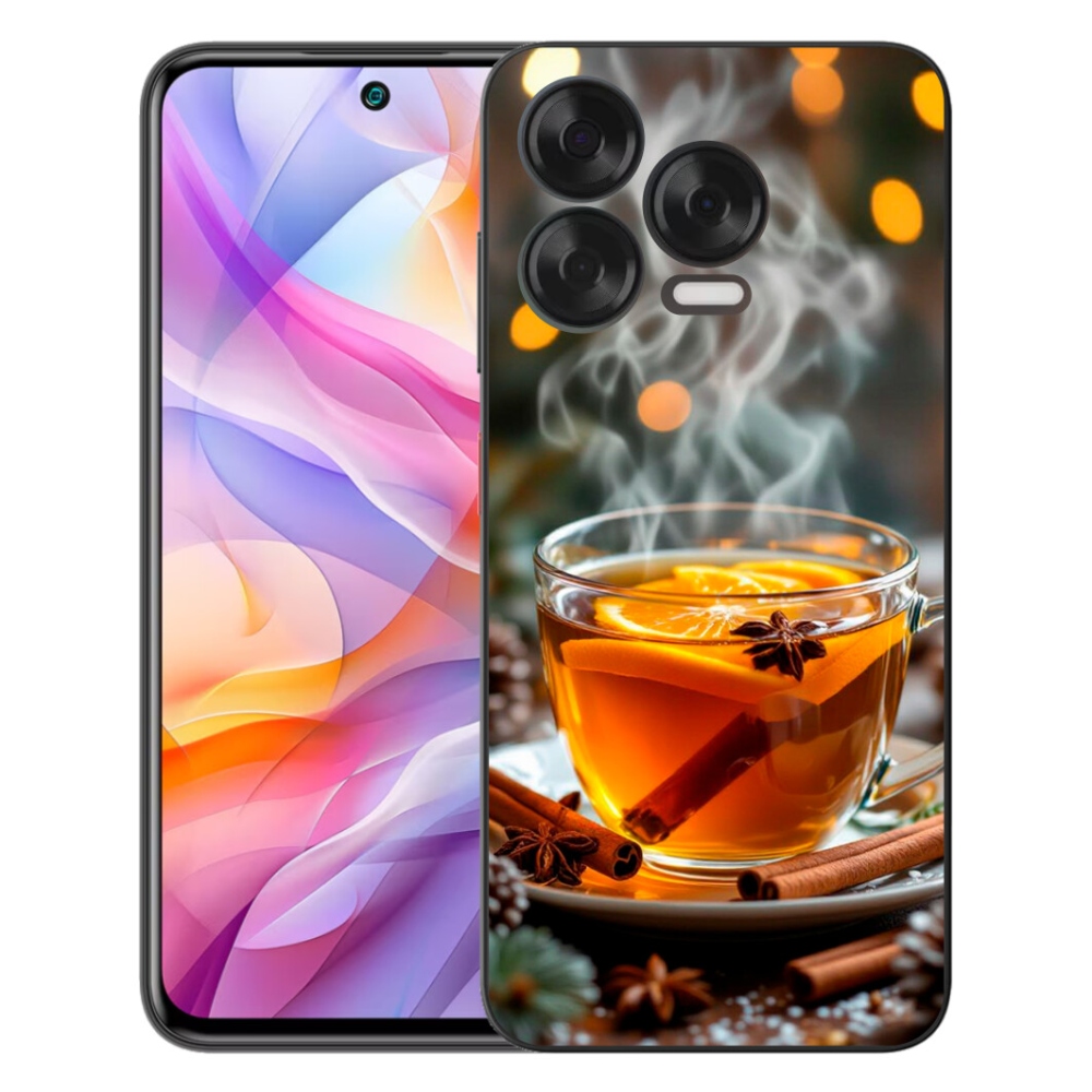 Gelový kryt mmCase na ZTE Blade V70 Vita - vánoční punč