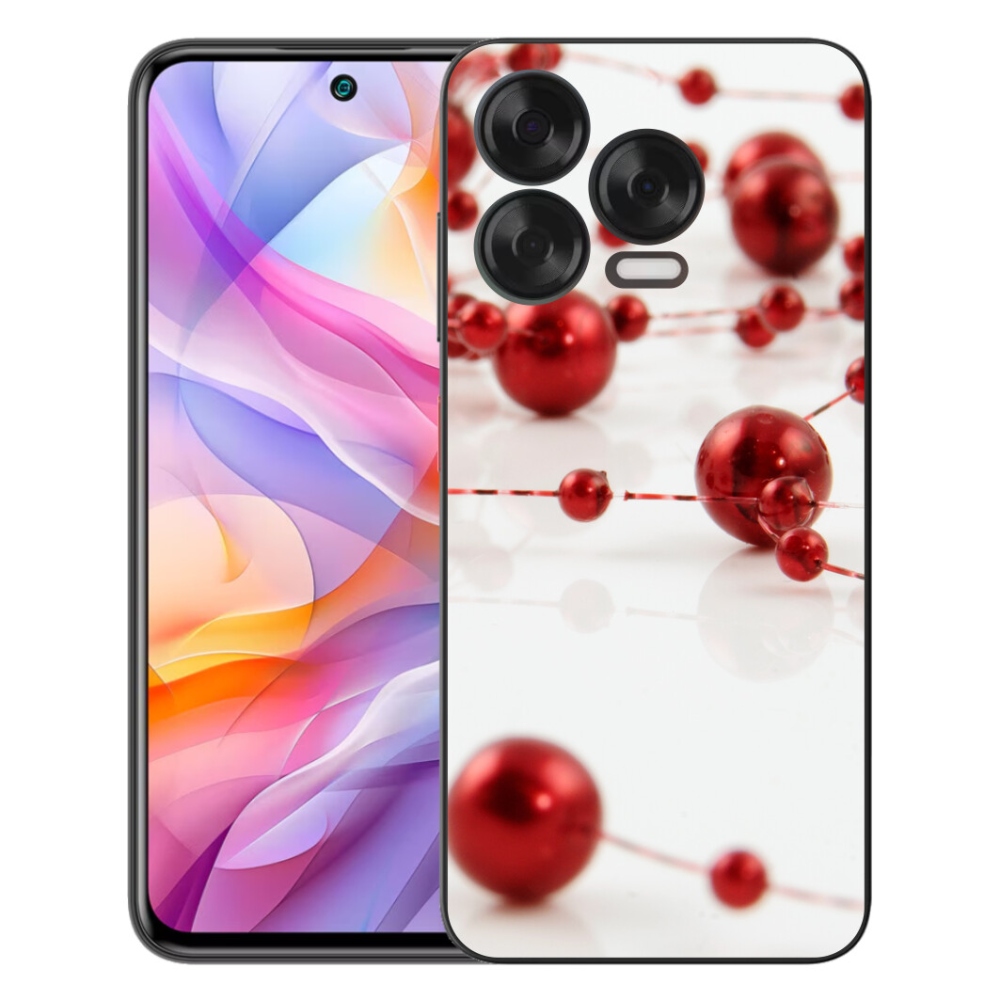 Gelový kryt mmCase na ZTE Blade V70 Vita - vánoční řetěz