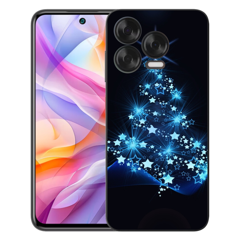 Gelový kryt mmCase na ZTE Blade V70 Vita - vánoční stromek