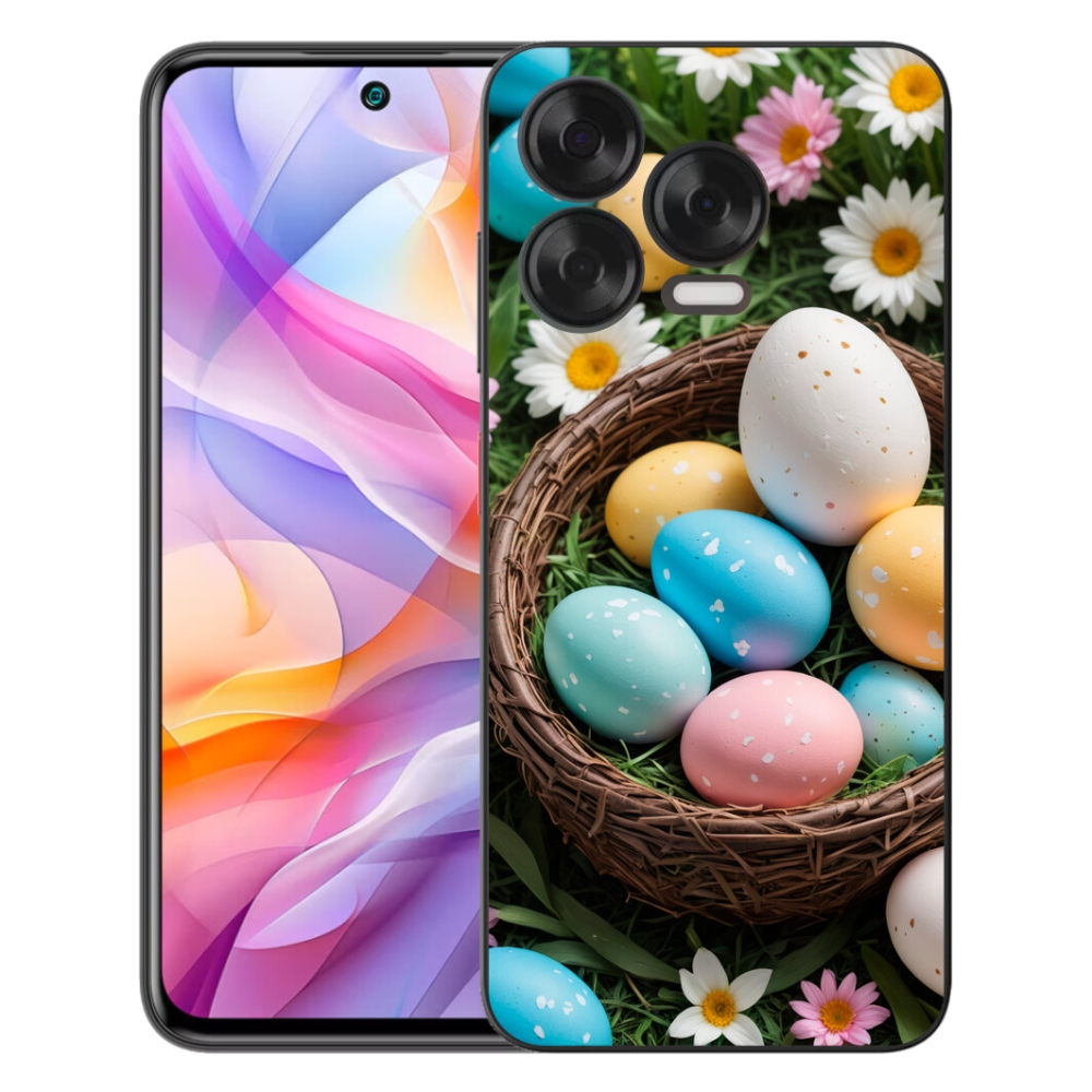 Gelový kryt mmCase na ZTE Blade V70 Vita - velikonoční vajíčka 2