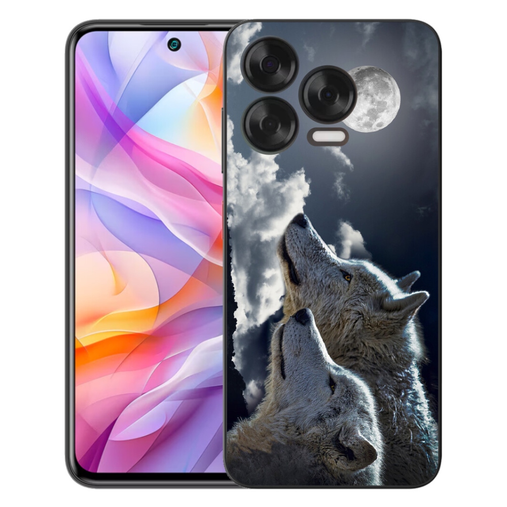 Gelový kryt mmCase na ZTE Blade V70 Vita - vlci
