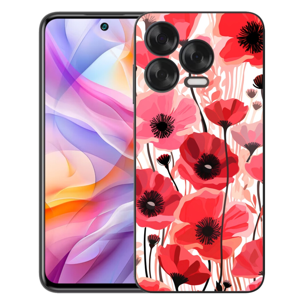 Gelový kryt mmCase na ZTE Blade V70 Vita - vlčí mák 1